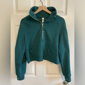 Scuba Oversized Funnel-Neck Half Zip